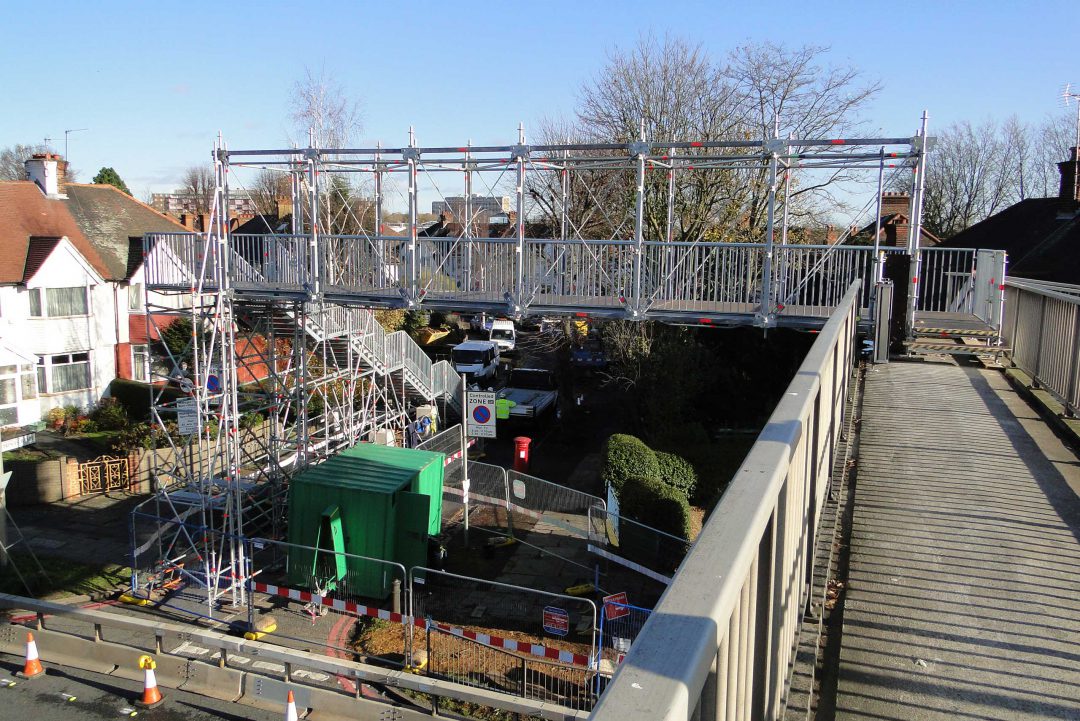 Layher’s Allround Bridging System saves time and costs in London