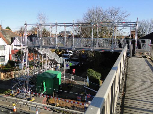 Layher’s Allround Bridging System saves time and costs in London