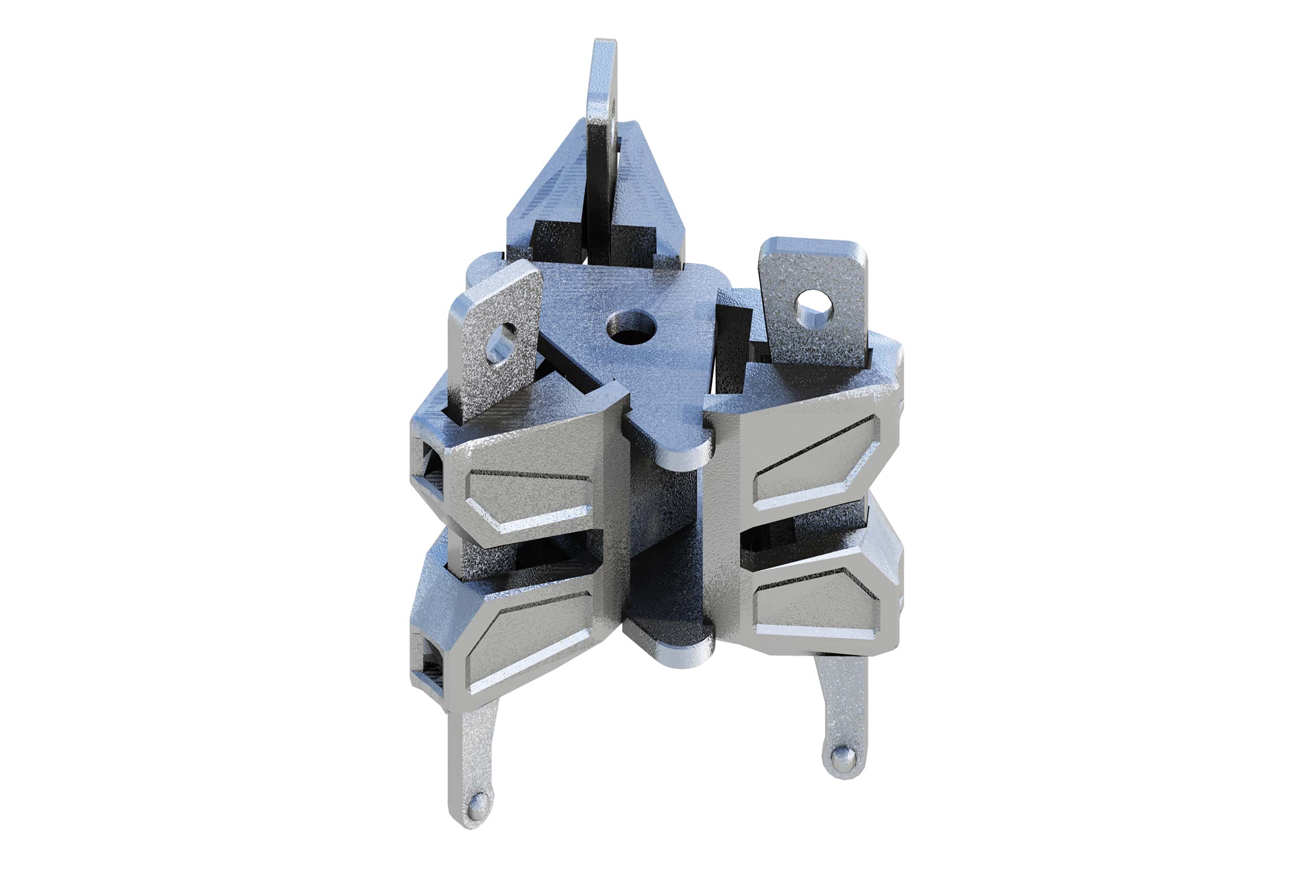 Layher Triple wedge head coupler