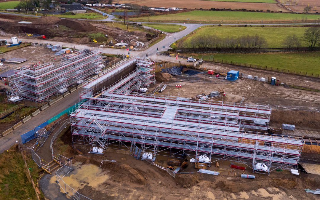 Layher scaffolding capability drives ahead on new bypass construction