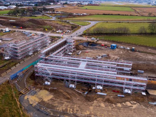 Layher scaffolding capability drives ahead on new bypass construction