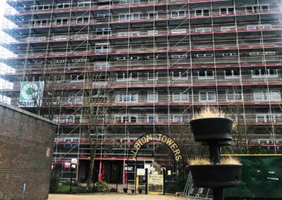 Layher scaffolding brings key benefits to residential refurbishment in Manchester